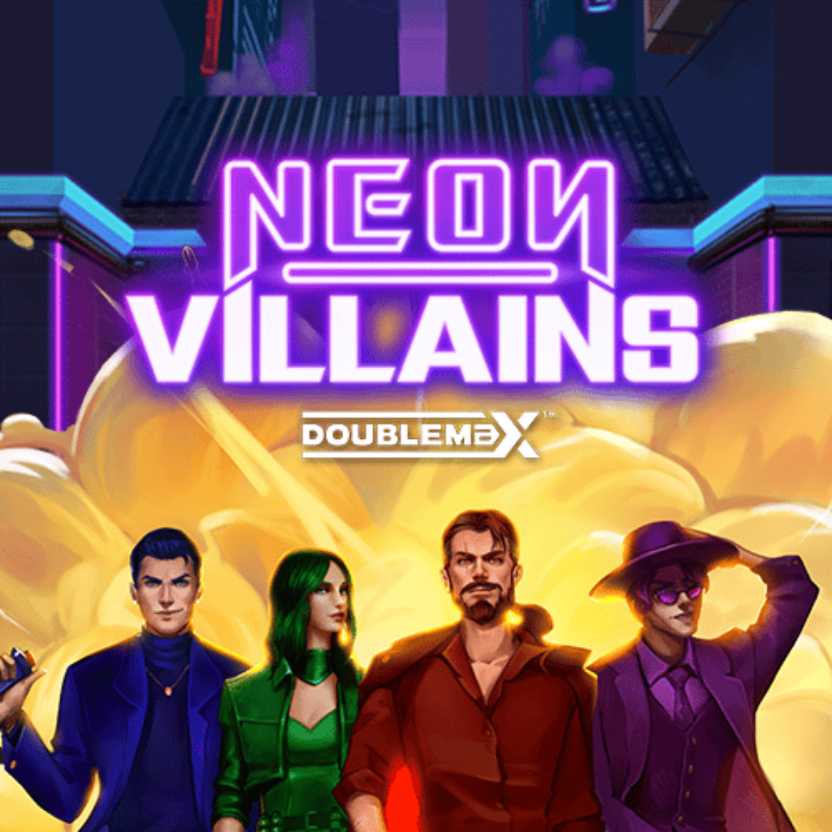 Slot Neon Villains Doublemax